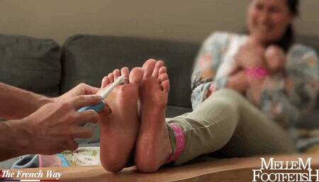 Real estate agents ready for anything - TICKLING - TAPE BONDAGE - FOOT TICKLING - HANDCUFF AND SHACKLE FETISH - FOOT FETISH