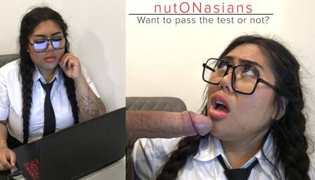 Want to pass the test or not?