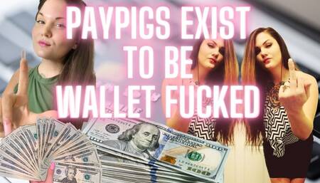 Paypigs Exist To Be Wallet Fucked