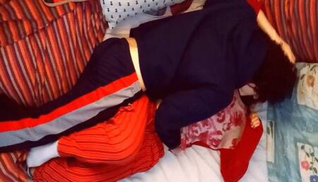 I eat chocolate from her body and drink all the semen