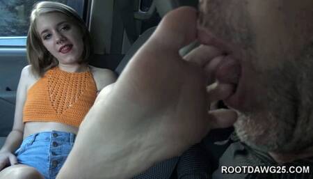 Dakota Burns in Stinky Feet Frontseat 720p MP4