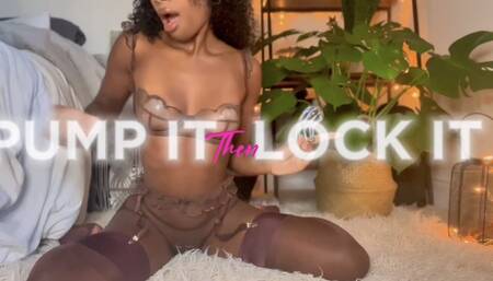 Pump It Then Lock It