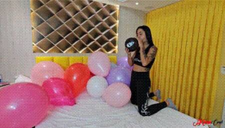 PUNISHMENT WITH BALLOONS - BY RUBY - FULL VERSION FULL HD - NEW KC OCTOBER 2023!!!