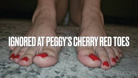 Ignored At Peggy's Cherry Red Toes