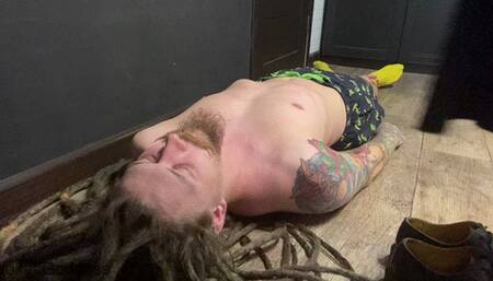 Trampling in fisnet stockings, socks and drMartens