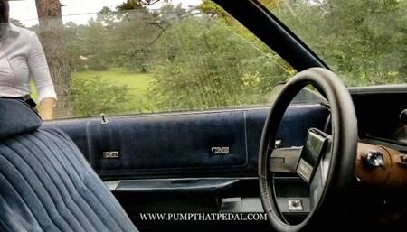 PTP 0903 – Jane Domino Flooring the Monte Carlo in Black Pumps