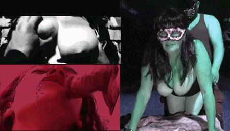 DIABLO CON DONCELLA Y BRUJA