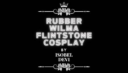 Rubber Wilma Flintstone Cosplay