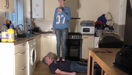 Chelsea's Mary Jane's Trampling With Throat Standing