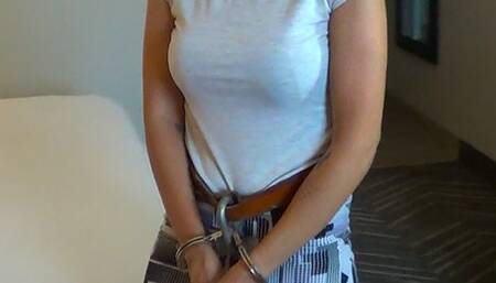 Odette - Bangle Bracelets While Cuffed to Waist (Mpeg)