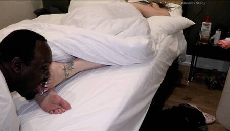 Caught in Sleep Foot Worship