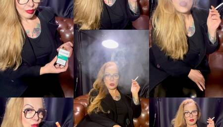 NEWPORT - You must breathe my smoke, when I throw it in your face - Deep Inhales - Coughing - PVC Vinyl