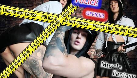 Police officer muscle fantasy