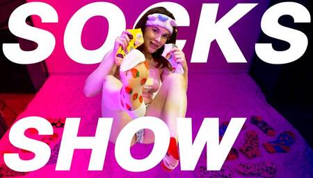 Socktober: Showing Off My Socks For You To Sniff