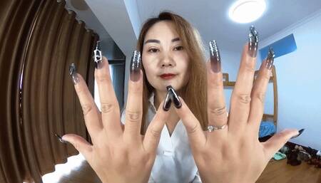 Yide Model hand fetish