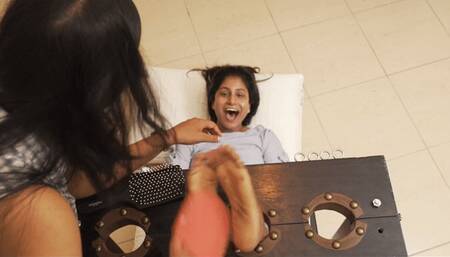 Sheetal & Simma: Ticklish Friendship Part 1