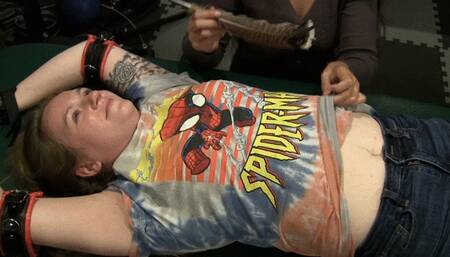 We had to get her BELLYBUTTON!! "It REALLY tickles OMG"