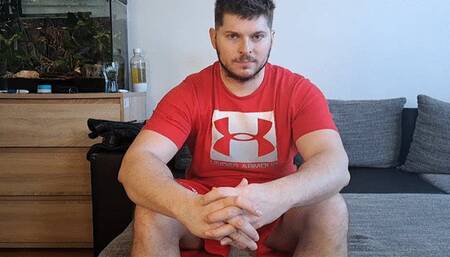 Young Soccer Player Sensual Foot & Body Tickling