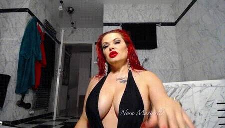 Masturbationsservant for my horny breasts