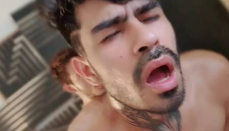 meeting in bed they fuck until they finish like pigs