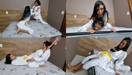 FIGHT JUDOKA - IZABELA PAES AND NATALY - PART2
