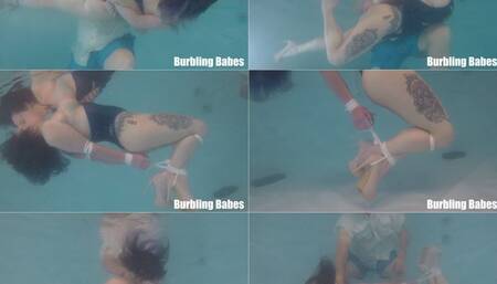 Dvinity Tied And Manhandled In The Pool
