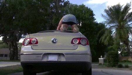 Standing and Bouncing my Volkswagon Passat MP4