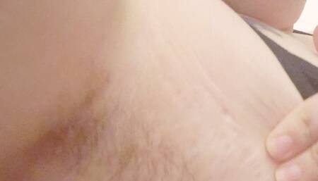 Armpit hair growth