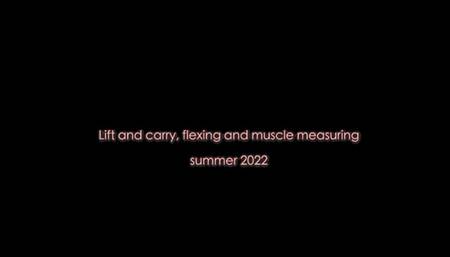 Elizabeth flexes Summer of -22 meet