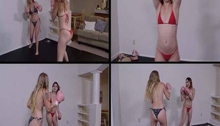 Charlie Vs Quinn - Bikini Fight