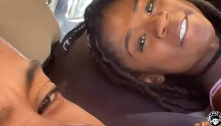 lil d picks up dreadhead ebony drives her around for sex pt 2