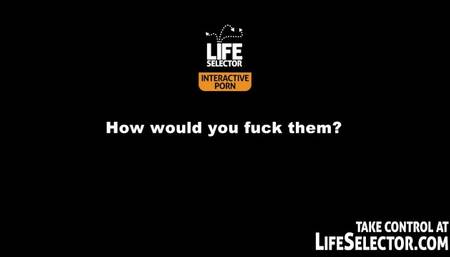 Extravagant Kathia Nobili's threesome action