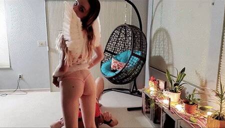 Locked Up and Facesat by a Faerie Princess (Ft Lucy Lovejoy) - WMV