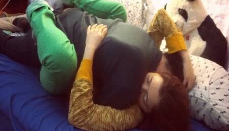 Passionate encounter between friends gets very hot