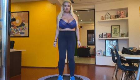 Bouncing on a trampoline