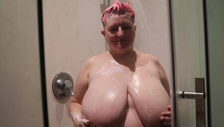 Jenni Boob Washing Foreplay