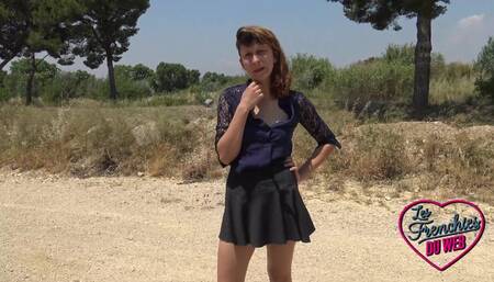 Melany, a Naughty Pervert Who Gets Fucked by Two Guys
