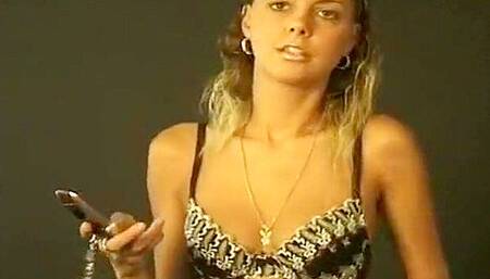 Stephanies First Casting A Teen Masturbating Her Blonde