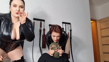 Double spit humiliation for our ashtray