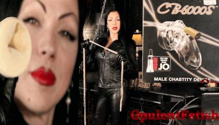 Bound Drained and Locked in Chastity