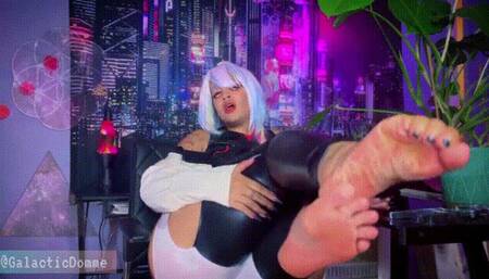 Lucy Defeets Corpo Goon