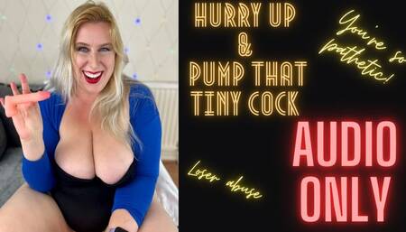 Hurry Up & Pump That Tiny Cock AUDIO ONLY