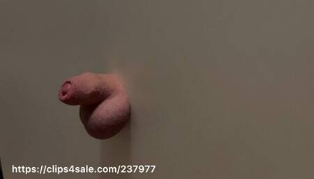 Cruel Handjob - CBT Whipping Close View