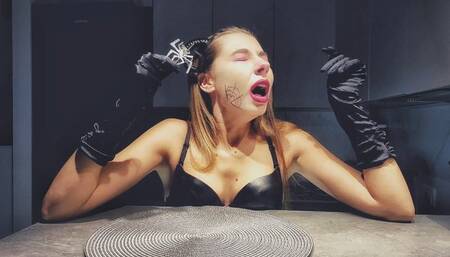 Halloween wet sneeze