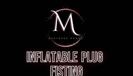 Mistress Magda - Inflatable plug Fisting