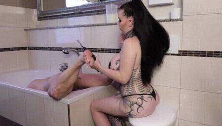 Hole is filled with sperm