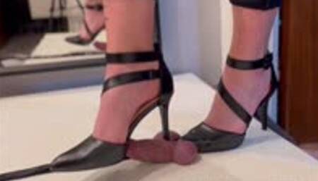 Sexy Heel Trample - Cock Ball Crush