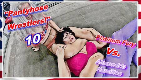 Pantyhose Wrestlers! 10