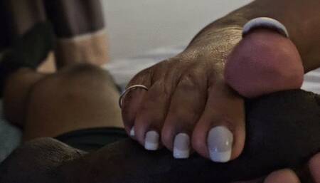 Cinnamon Spicy Footjob [Part 2]