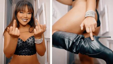 NAMELESS BOOT SLAVE feat AstroDomina (HD MP4)